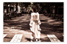 Wandbild Wear the wind