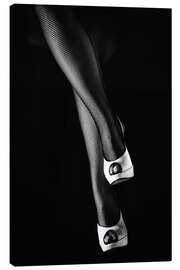 Leinwandbild Elegance in Silhouette