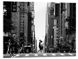 Acrylglasbild Hot Town