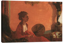 Leinwandbild Abendliche Ruhe - Edgar Degas