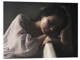 Acrylglasbild Nachdenklich