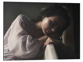 Alubild Nachdenklich