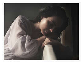 Wandbild Nachdenklich