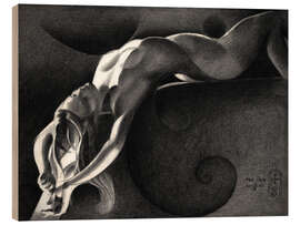 Stampa su legno Neo Déco