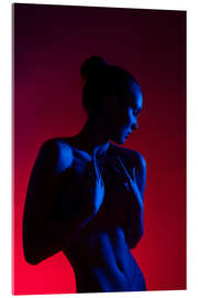 Acrylglasbild Neon snap