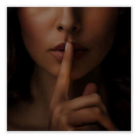 Wandbild Whispered Secrets