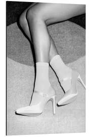 Aluminium print Vintage High Heels