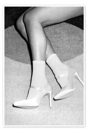 Wandbild Vintage High Heels