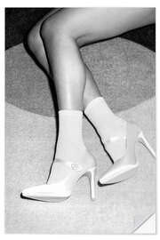 Wandsticker Vintage High Heels