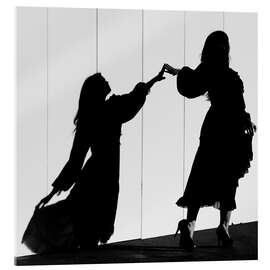 Acrylglasbild Dance with your shadow