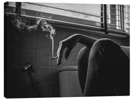 Leinwandbild Quiet Smoke Drift