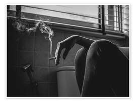 Wandbild Quiet Smoke Drift