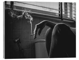 Holzbild Quiet Smoke Drift