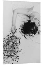 Aluminium print Je veux tracer une ligne - Kurosaki Sangan