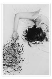 Wandbild Je veux tracer une ligne - Kurosaki Sangan