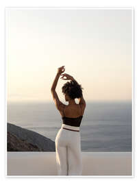 Wandbild Posen am Meer