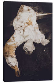 Leinwandbild Champ de neige en moi