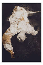 Wandbild Champ de neige en moi