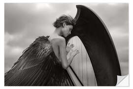 Wandsticker Engelsmusik