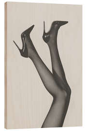 Stampa su legno Happy Feet