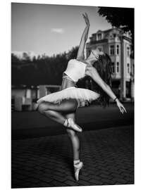 Hartschaumbild Ballerina