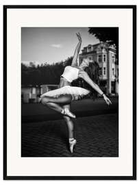 Gerahmter Kunstdruck Ballerina