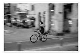 Wandbild Sie ist wie der Wind