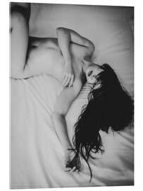 Acrylglasbild Schwarzes Haar - Kurosaki Sangan