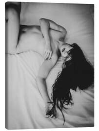 Leinwandbild Schwarzes Haar - Kurosaki Sangan