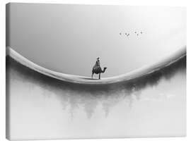Leinwandbild Der Rand der Existenz
