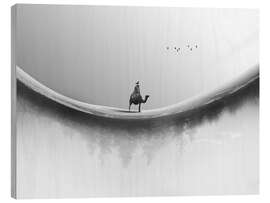 Stampa su legno The edge of existence