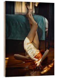 Stampa su legno Rays