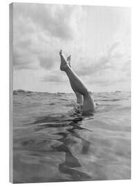 Stampa su legno Ocean Dive