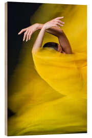 Stampa su legno Hallucination of a dance