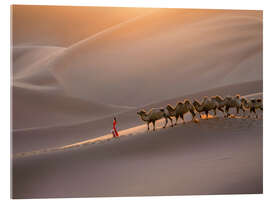 Acrylglasbild Die Seidenstraße