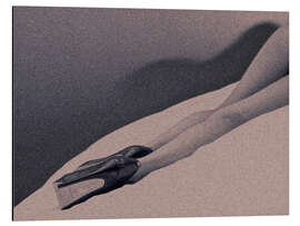 Alubild Purple Violin - Erik Schottstaedt