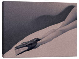 Leinwandbild Purple Violin - Erik Schottstaedt