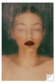 Sticker mural Behind Glass