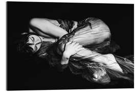 Acrylglasbild Waterside graceful beauty