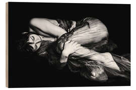 Holzbild Waterside graceful beauty