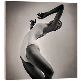 Holzbild Anmutige Konturen