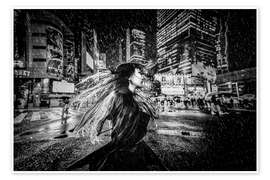 Wandbild The driving