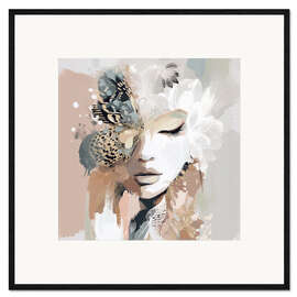 Gerahmter Kunstdruck Ellie Bloom