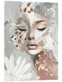 Tableau en verre acrylique Whisperwing - Bella Eve