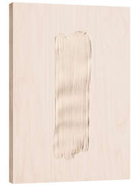 Holzbild Cloud dancer painting - Emanuela Carratoni