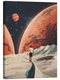 Leinwandbild Don't forget your path