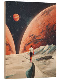 Holzbild Don't forget your path