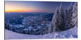 Alubild Winter am Tegernsee Bayern - Achim Thomae