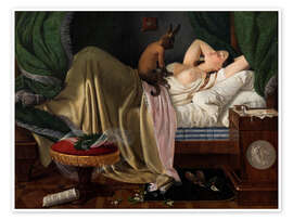 Wandbild Alptraum - Detlev Blunck