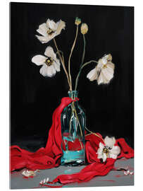 Acrylglasbild When Flowers Listen - DejaReve